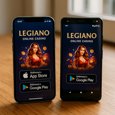 Legiano Casino - Mobile Apps - iOS and Android Browser